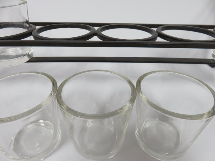 Wrought Iron Linear Votives
