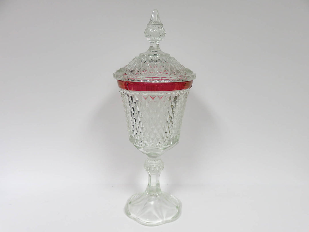 Indiana Glass Footed Urn