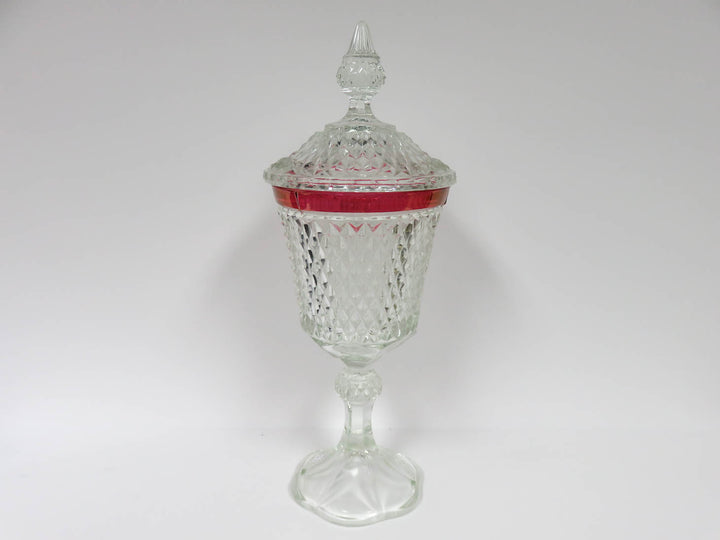 Indiana Glass Footed Urn