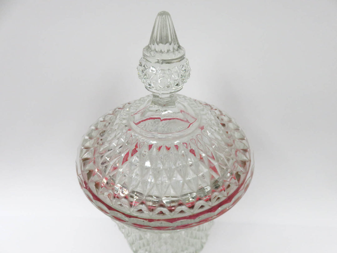 Indiana Glass Footed Urn