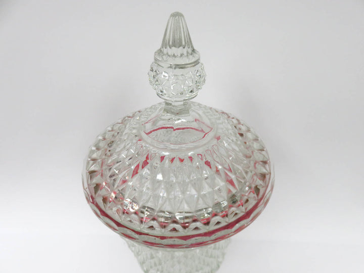 Indiana Glass Footed Urn
