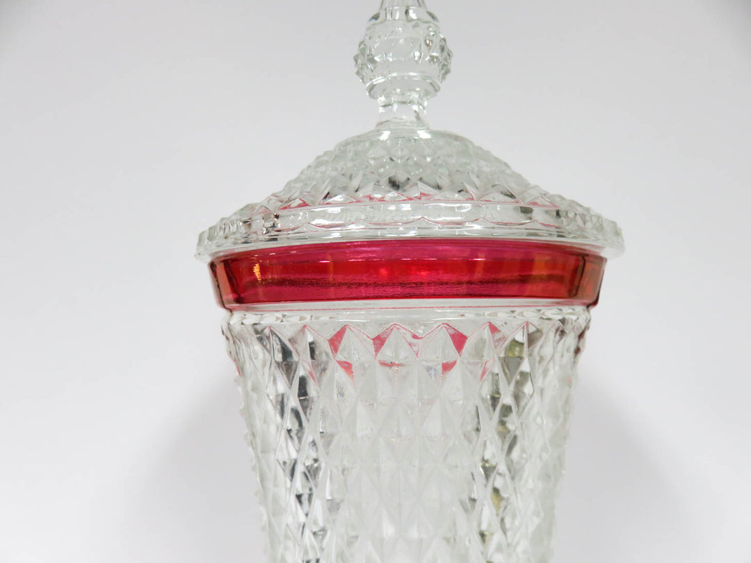 Indiana Glass Footed Urn