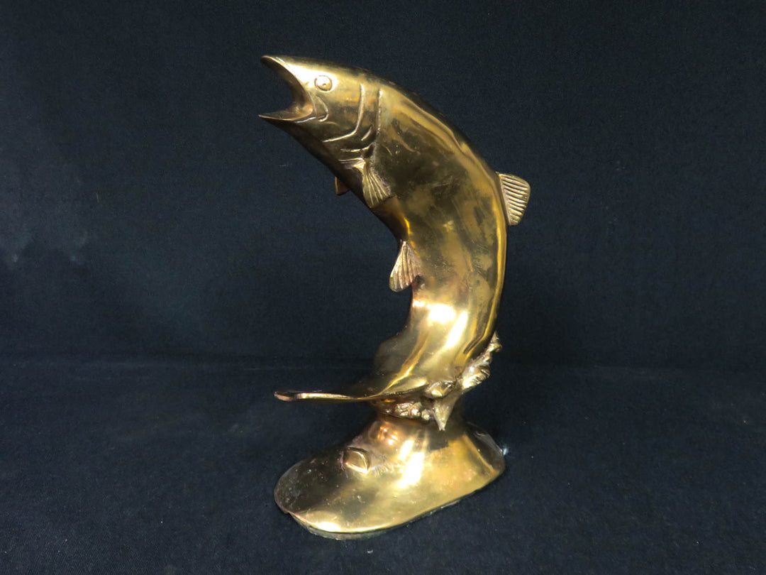 Brass Fish Sculpture