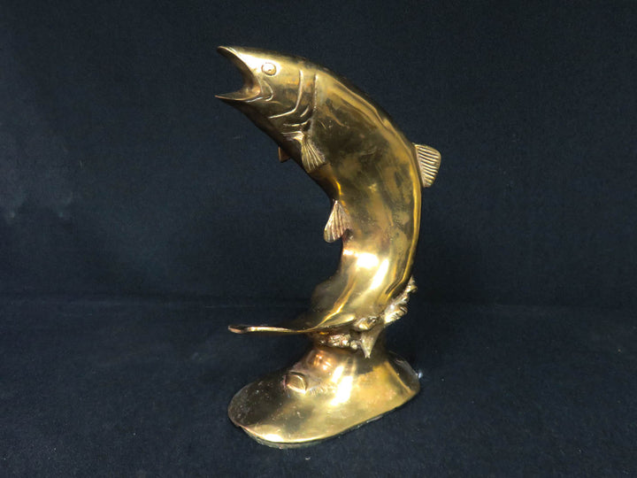 Brass Fish Sculpture