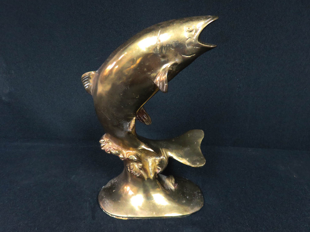 Brass Fish Sculpture