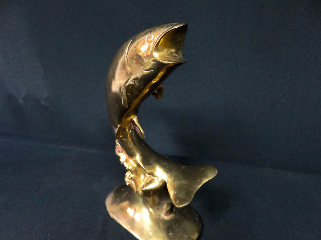 Brass Fish Sculpture