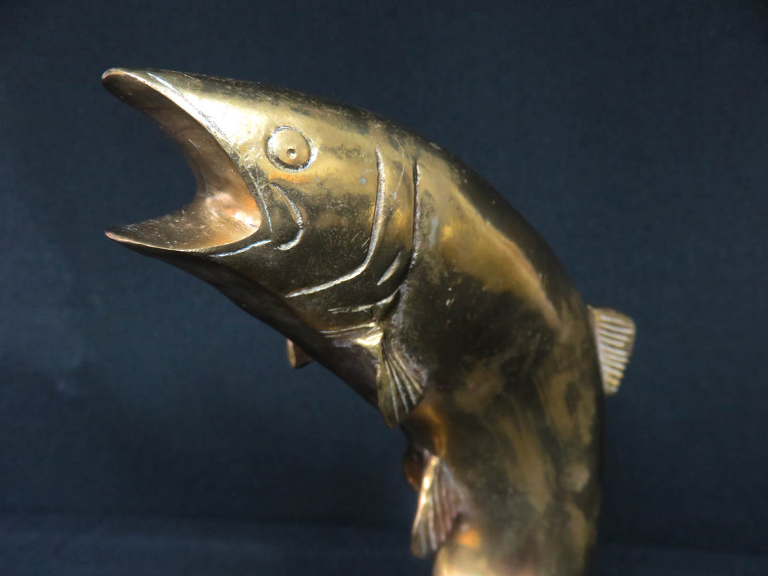 Brass Fish Sculpture