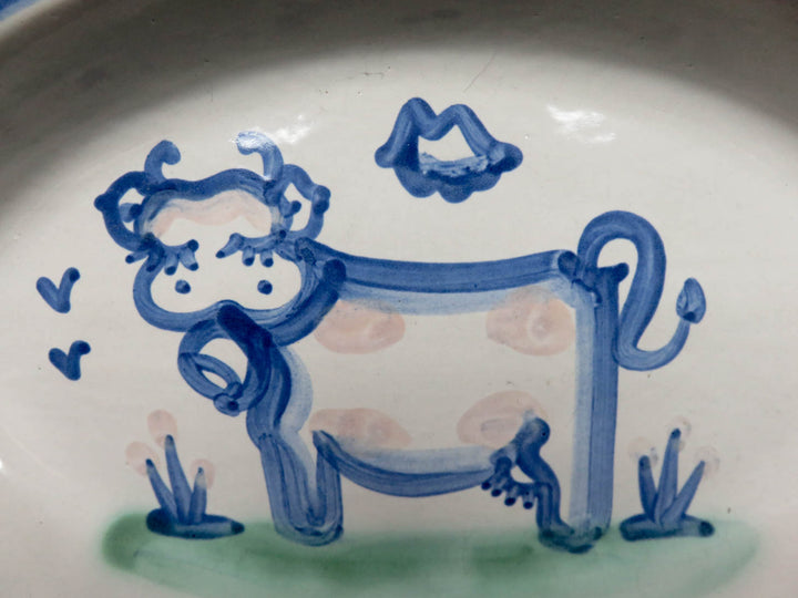 M.A. Hadley Oval Dish