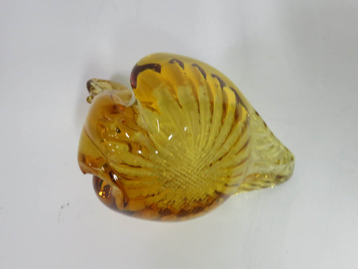 Art Glass Swan Trinket Dishes