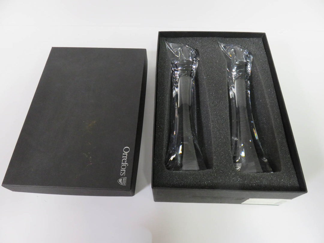 Orrefors Candlesticks