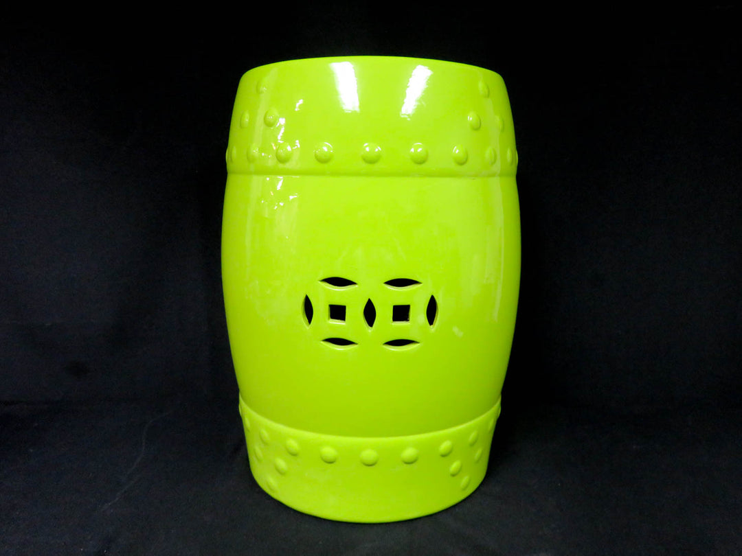 Lime Green Garden Stool