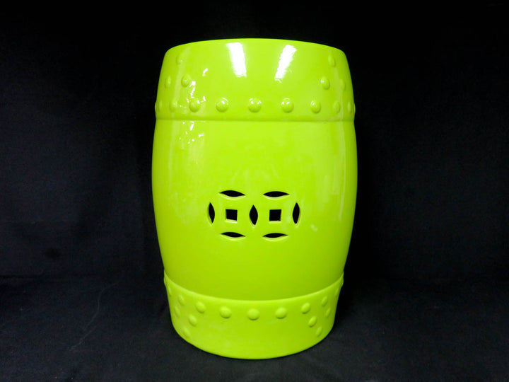 Lime Green Garden Stool