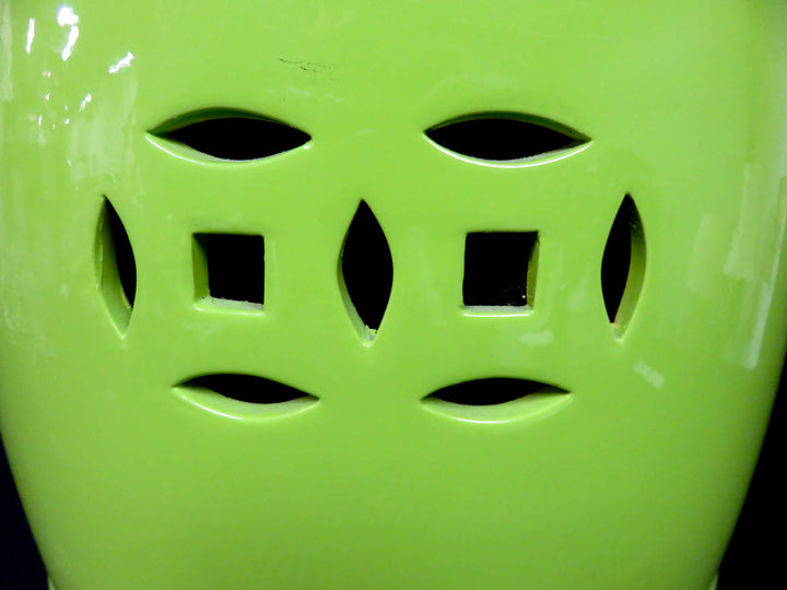Lime Green Garden Stool