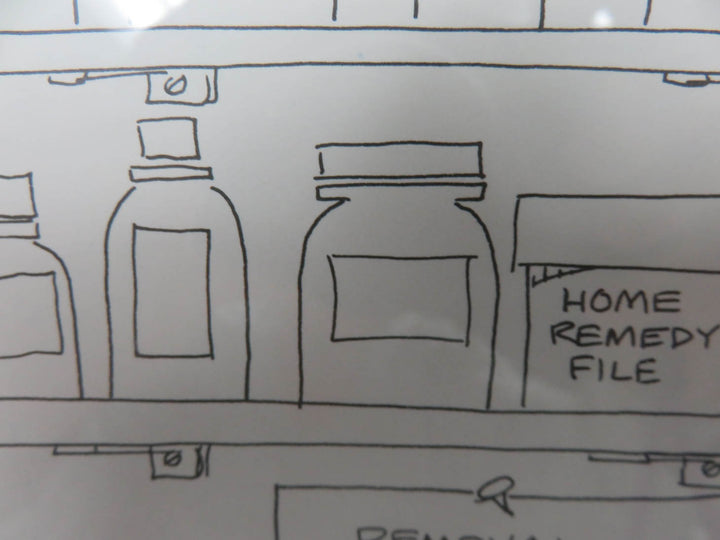 Pharmacist Black & White Print
