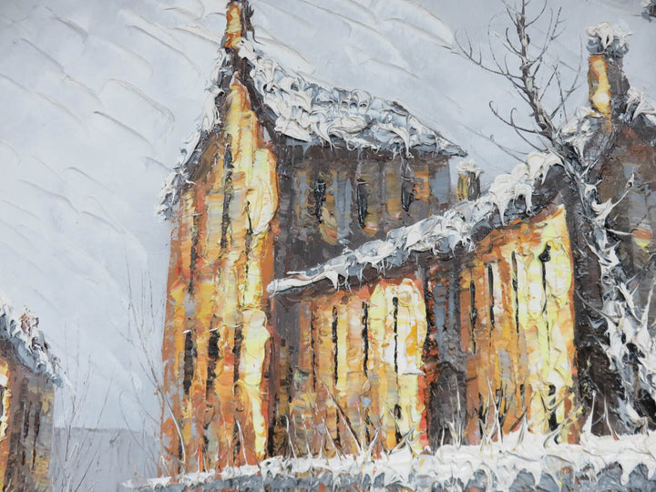 City Scene Original Oil