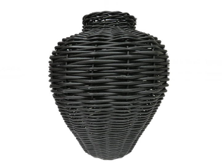 Urn Shaped Wicker Basket