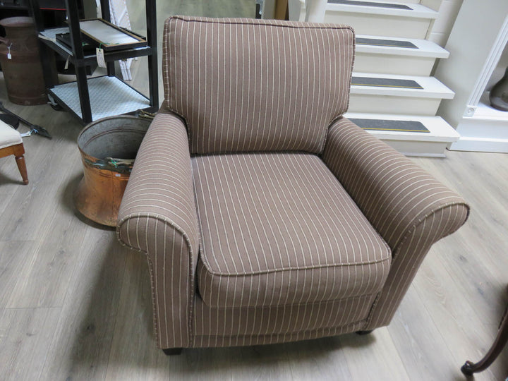 Rowe Striped Armchair