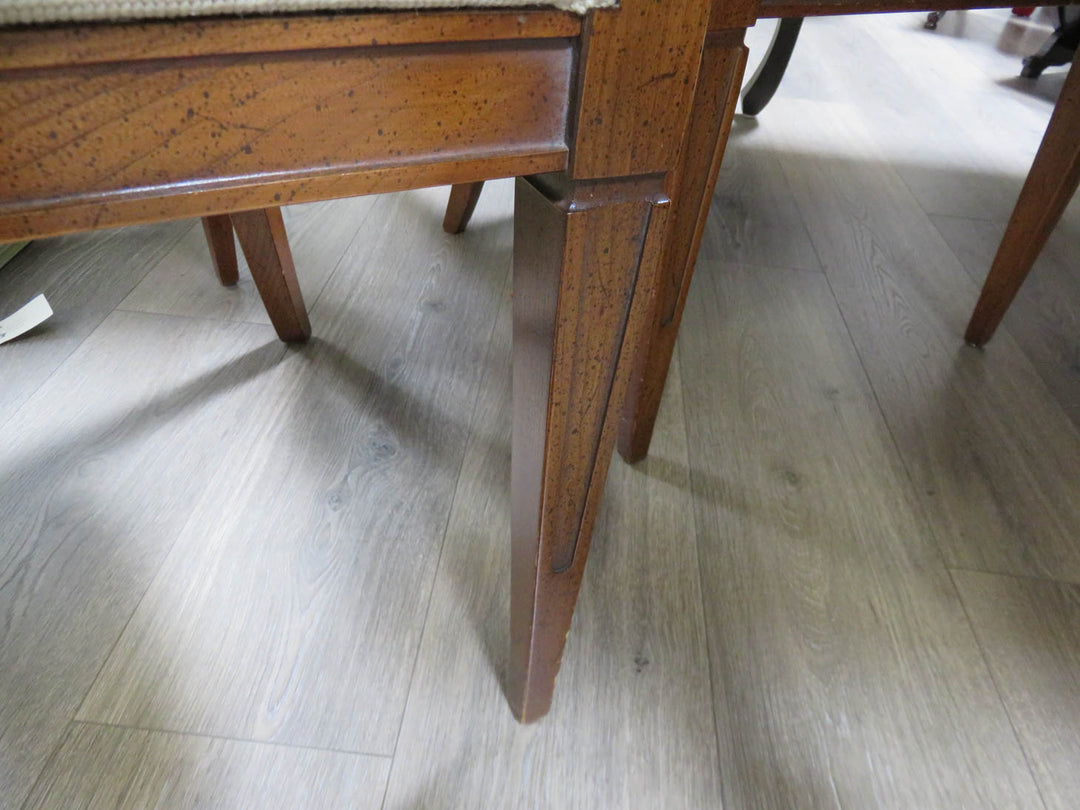 Eight Needlepoint Dining Chairs