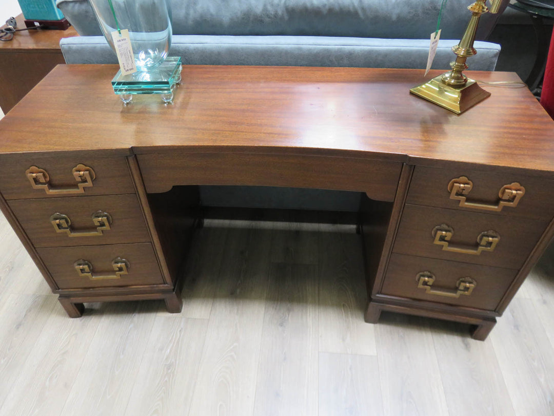 Mahogany Keyhole Writing Desk