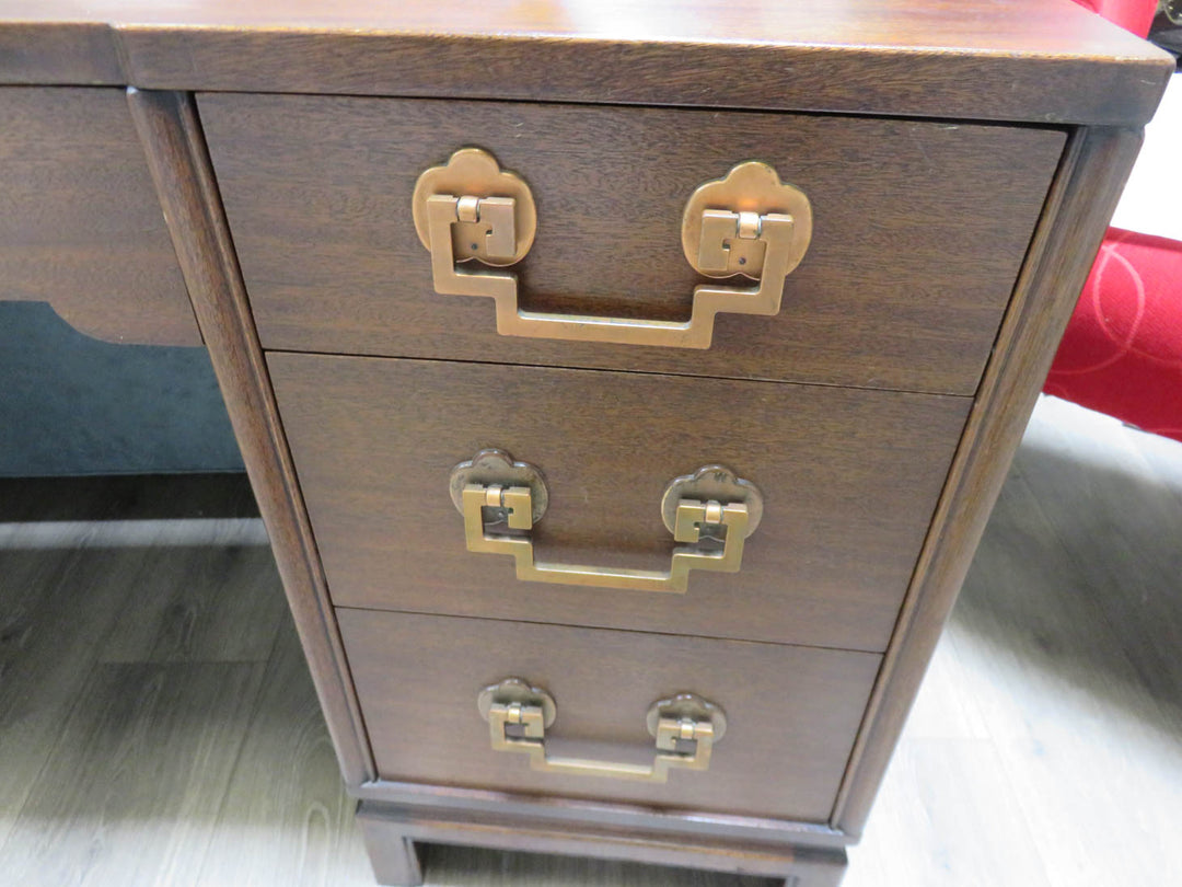 Mahogany Keyhole Writing Desk