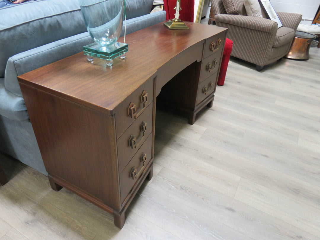 Mahogany Keyhole Writing Desk