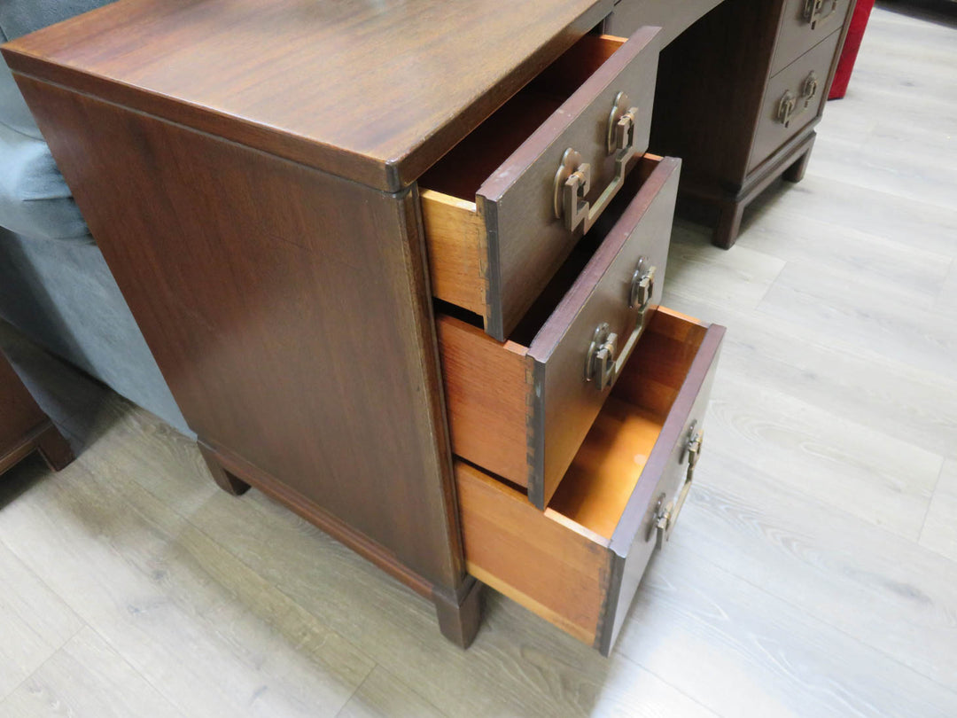 Mahogany Keyhole Writing Desk