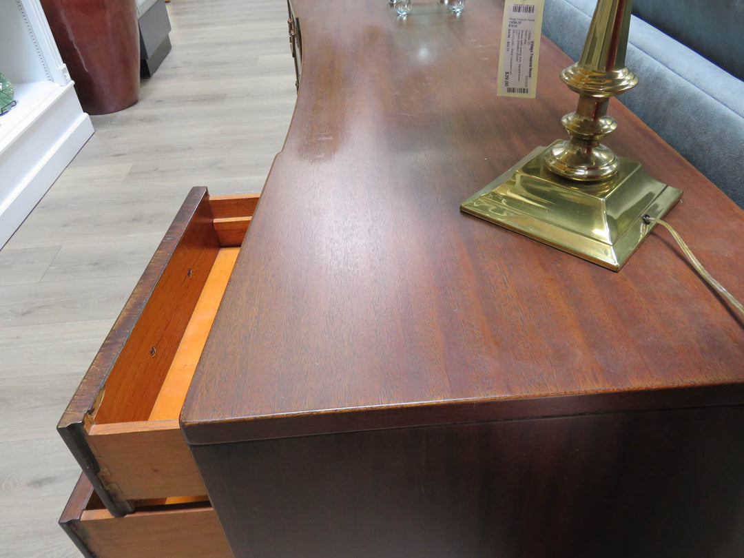 Mahogany Keyhole Writing Desk