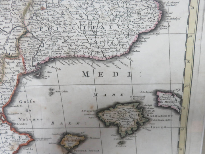 Antique Map Originally Published in 1680