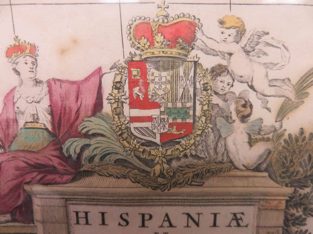 Antique Map Originally Published in 1680