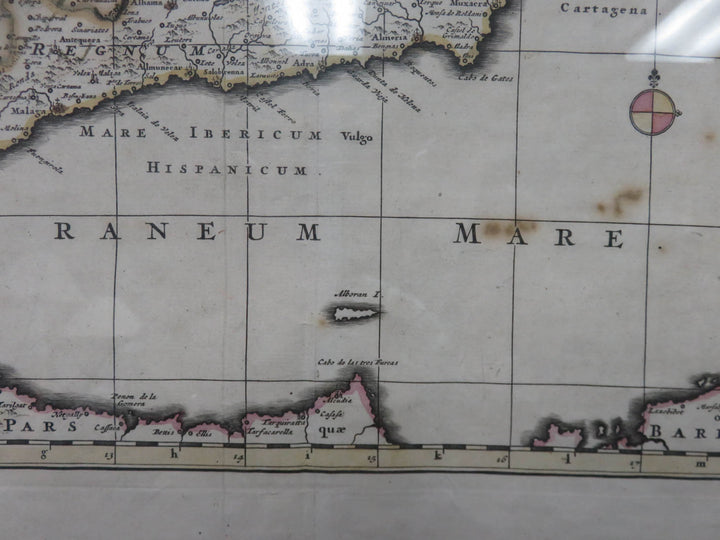 Antique Map Originally Published in 1680