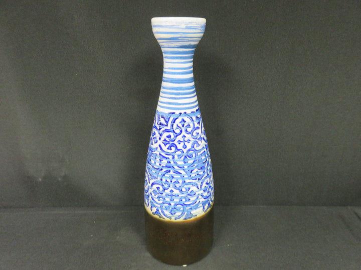 Blue and Copper Vase