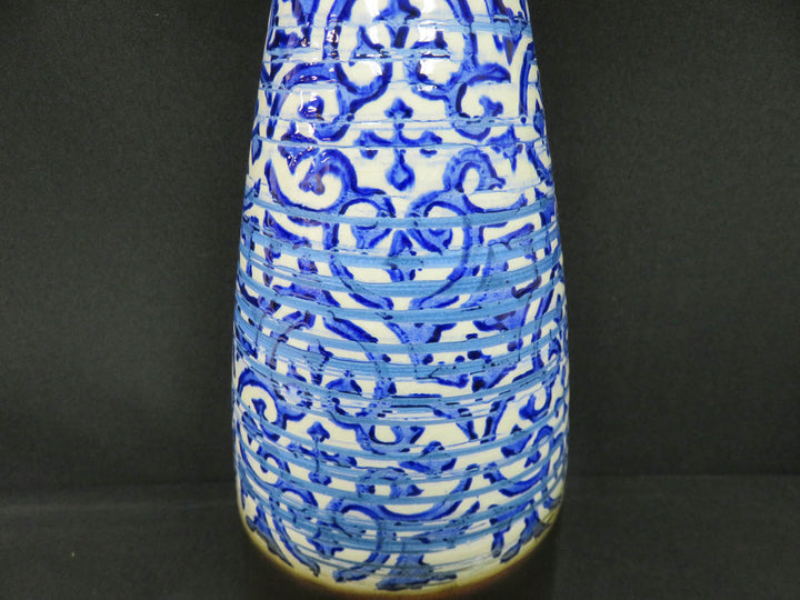Blue and Copper Vase