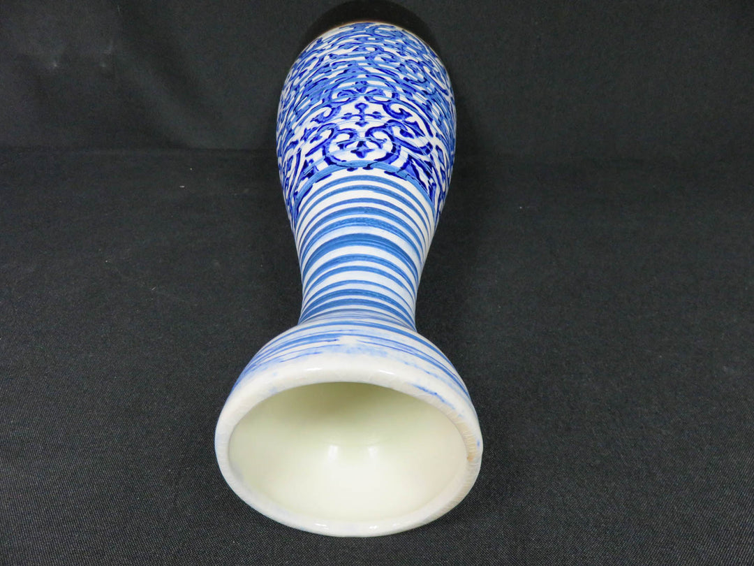 Blue and Copper Vase