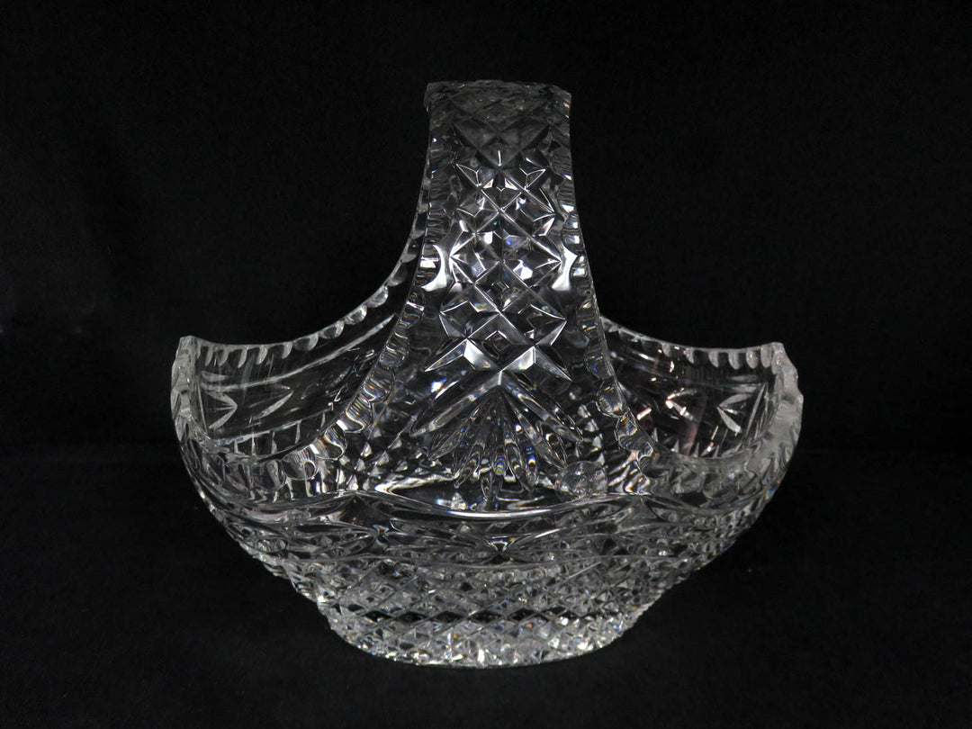 Large Galway Crystal Basket