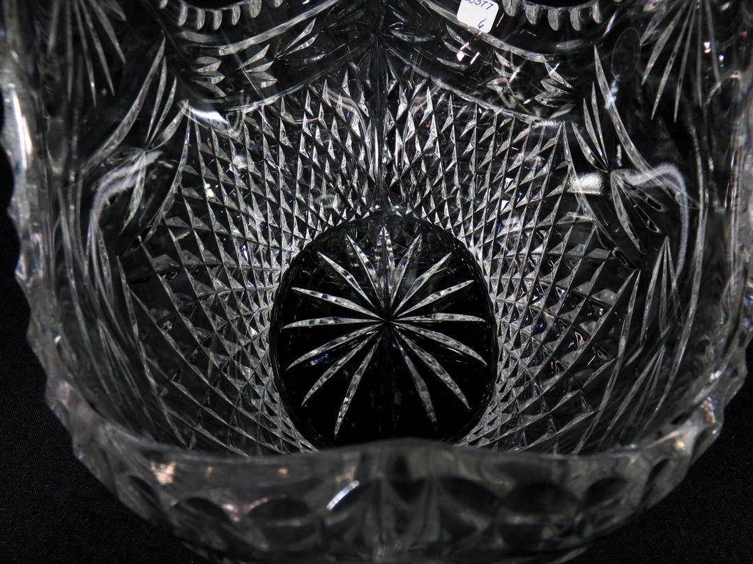Large Galway Crystal Basket