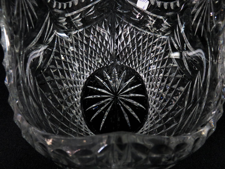 Large Galway Crystal Basket