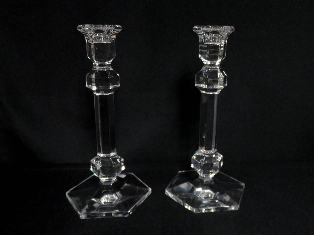 Val St. Lambert Candlesticks