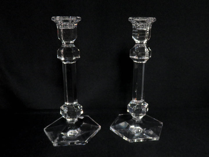 Val St. Lambert Candlesticks