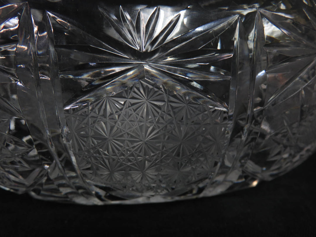 Oblong Crystal Bowl