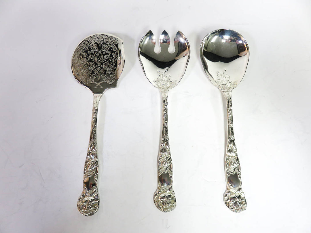 Bidal Rose Pattern Utensils