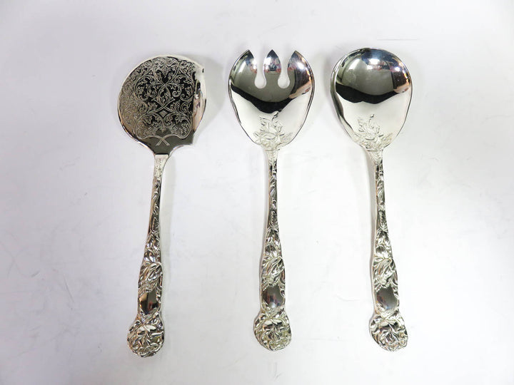Bidal Rose Pattern Utensils