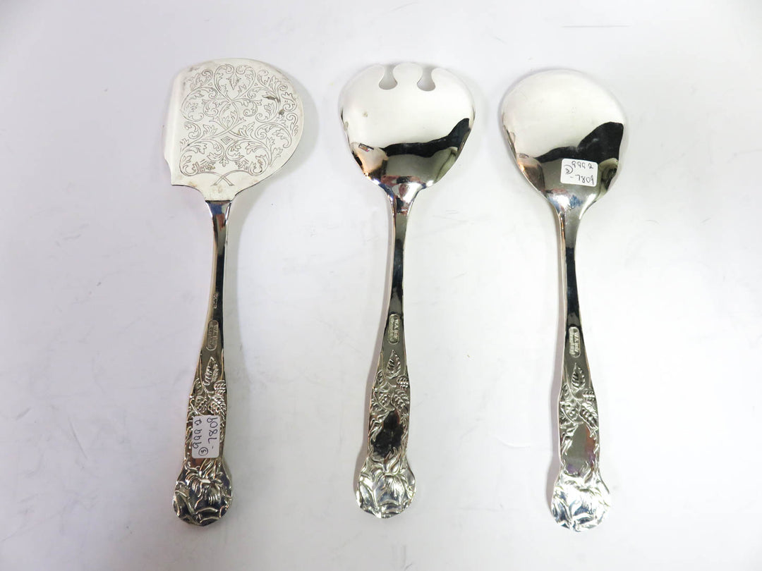 Bidal Rose Pattern Utensils