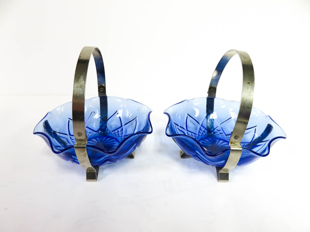 Imperial Glass Handled Dishes