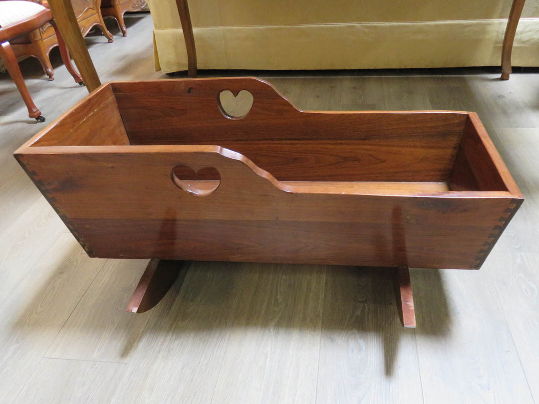 Vintage Handmade Doll Cradle