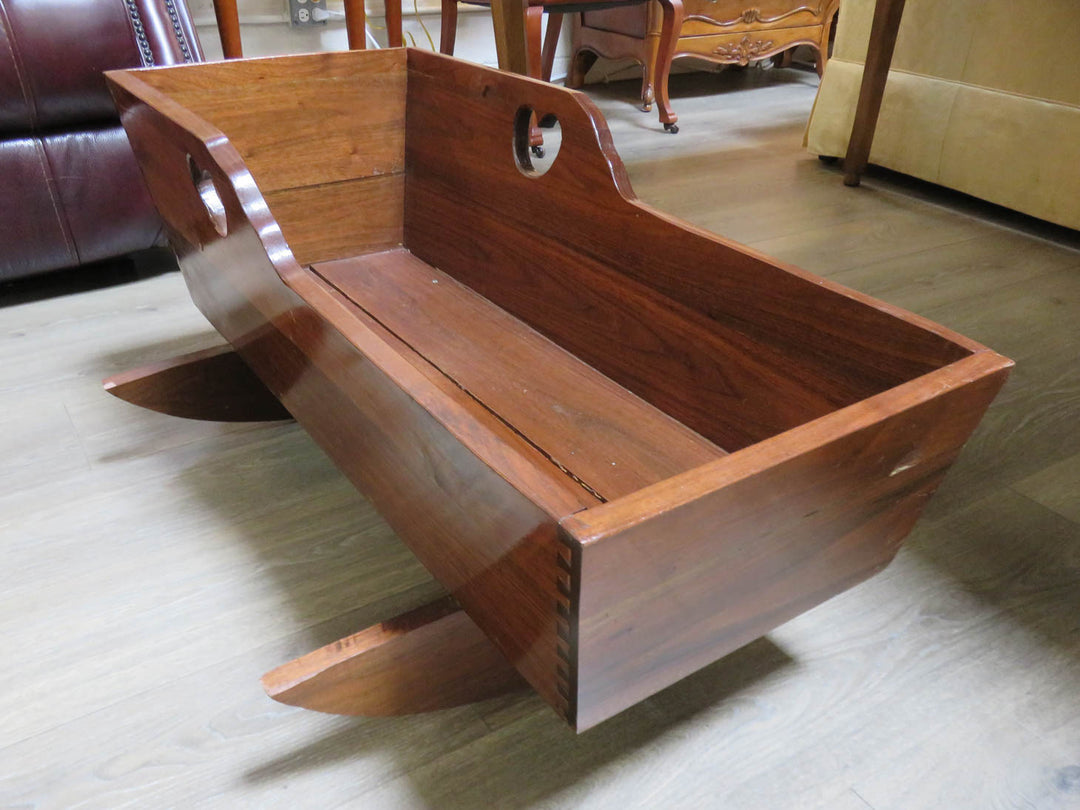 Vintage Handmade Doll Cradle