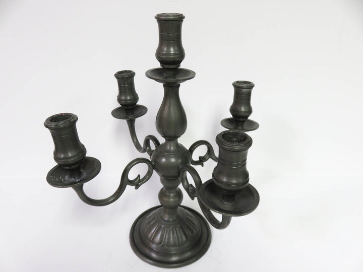 Pewter Candelabra