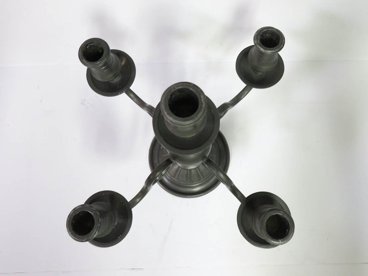 Pewter Candelabra