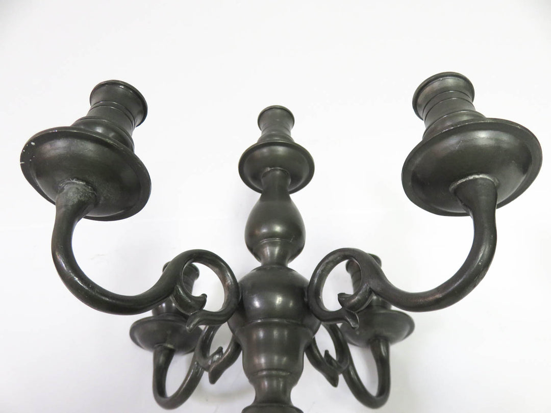 Pewter Candelabra