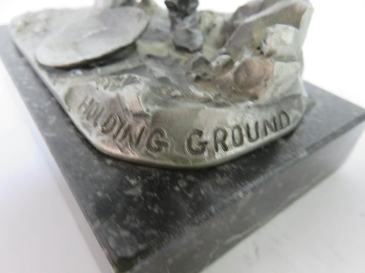 Panning for Gold Sculpture