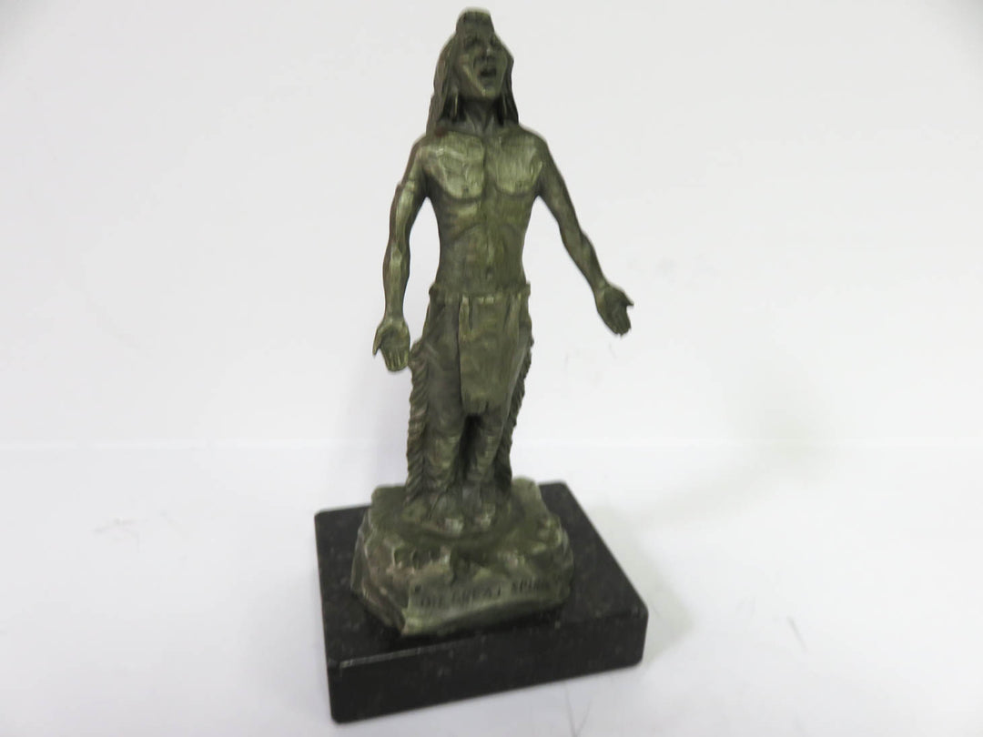Sculpture of Native American